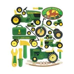  Imaginations John Deere Contemporary Stickers 8X10 Sheet Toy 