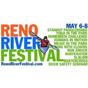 3x6 Vinyl Banner   Reno River Festival 