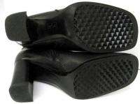 Hillard & Hanson Virginia Womens Black Side Zipper Ankle Boots Size 7 