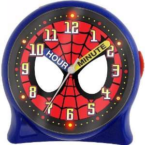  Spider Man Time Teacher Clock: Home & Kitchen