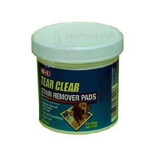  8 1 Clear Tear Stain Remover Pads: Pet Supplies