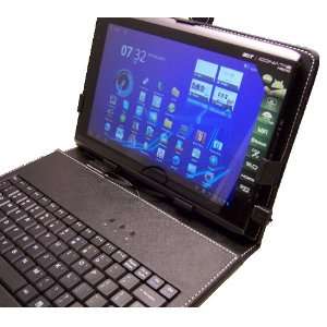  GSAstore™   Acer A500 Faux Leather Case with Built in 