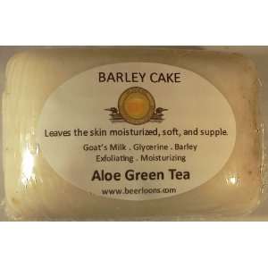  Barley Cake Soap: Aloe Green Tea: Home & Kitchen
