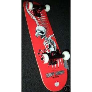  Tony Hawk Birdhouse Full Skull Skateboard Complete: Sports 