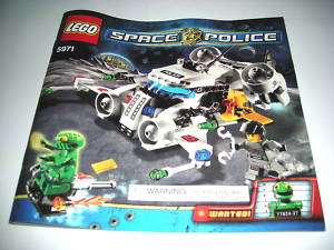 LEGO 5971 Space Police III Gold Heist Instructions ONLY  