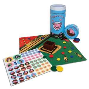    Sababa / Front Porch Kids Piggies & Winks Game: Toys & Games