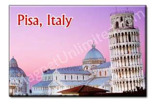 Leaning Tower Of Pisa   ITALY Souvenir Fridge Magnet  
