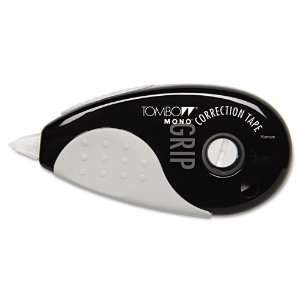  MONO Grip Correction Tape, .2 x 394 Inches, Top Action, White Tape 