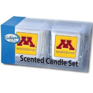  College Candle Set (2)   Minnesota Golden Gophers: Sports 