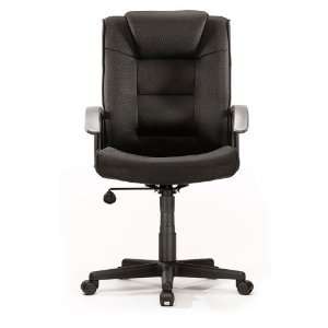  Sauder Gruga Manager Fabric Chair in Black: Office 