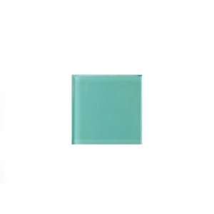  Noble Glass Tile 4 x 4 Jade Glossy Sample: Home 