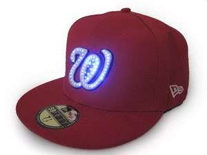 Washington Nationals 59 Fifty LED New Era Hat  