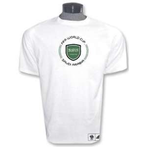 Saudi Arabia FIFA World Cup Circle T Shirt:  Sports 