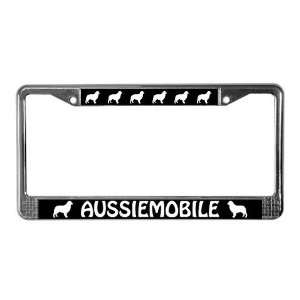  Australian Shepherd Pets License Plate Frame by  