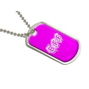  BFF   Best Friends Forever Pink   Military Dog Tag Luggage 