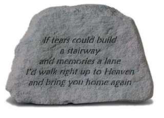 If Tears Could Build   Memorial Stone   