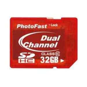    Photofast Dual Channel 32GB SDHC Class 10 Card: Electronics