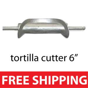 Tortilla cutter to use with tortilla machine.  