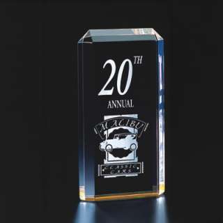 Personalized ACRYLIC AWARD TROPHY Reflective ENGRAVED  