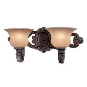Catalonia Collection 2 Light 20 Aged Bronze Wall Sconce with Double 