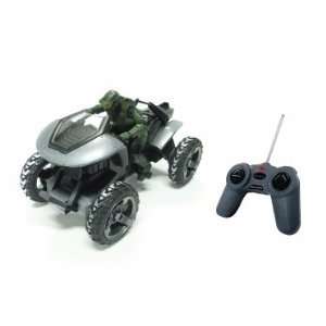 HALO ARCTIC MONGOOSE R/C WITH MASTER CHIEF FIGURE 49MHZ NEW 712A 