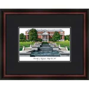    University of Maryland Campus Lithograph Picture