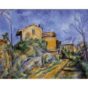  Oil Painting The Maison Maria Paul Cezanne Hand Painted 