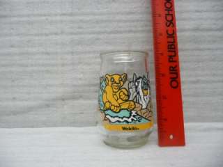 Lion King II Simbas Pride Welchs Jelly Jar Glass  