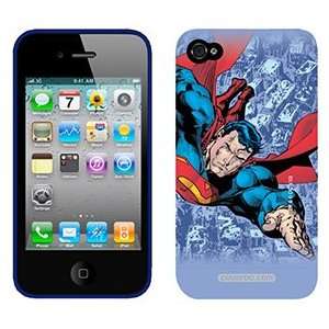 Superman City Background on AT&T iPhone 4 Case by Coveroo 