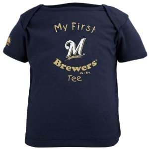  Majestic Milwaukee Brewers Infant My First Tee T shirt 