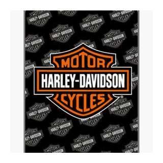  The Northwest 080013 Classic Vintage Harley Davidson 50 X 