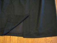 Michele NEW w/ Tags Petite Black Straight Suit Skirt Size 12  