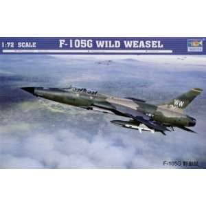  F 105G Thunderchief Aircraft 1 72 Trumpeter: Toys & Games