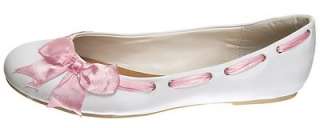 New,Womens party satin bow tie ballet flat skimmers,PS  