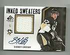 10/15 SIDNEY CROSBY 10/11 SP GAME USED AUTO JERSEY 