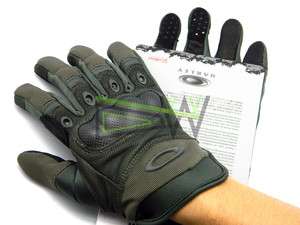   Oakley Factory Pilot Glove W/Leather Palm Foliage Green 94025 768