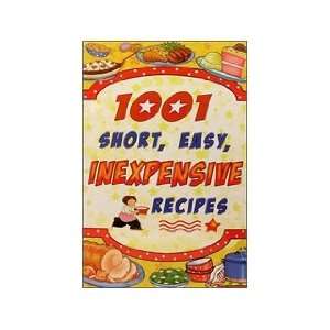  Resources Books 1001 Short Easy Inexpensive Recipes Book Toys & Games
