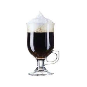   Oz. Irish Coffee Footed Mug In Tempered Glass
