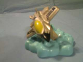 This TRANSFORMER 2008 HASBRO JET AIRPLANE ON BLUE CLOUD is in VERY 