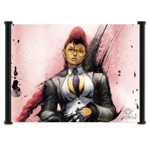  Street Fighter IV 4 Game C Viper Fabric Wall Scroll Poster 