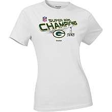 Reebok Green Bay Packers Super Bowl XLV Champions Trophy Collection 