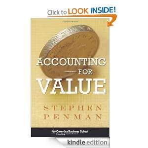 Accounting for Value (Columbia Business School Publishing) Stephen 
