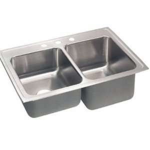  Gourmet Celebrity Stainless Steel 43 x 22 Double Basin 