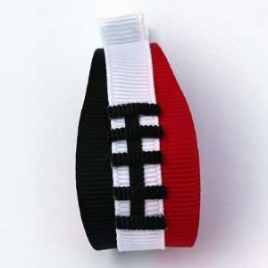  Black Red and White Football 