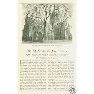  1901 Old St Saviour 