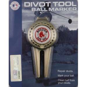 Boston Red Sox Divot Repair Tool and Ball Marker  Sports 