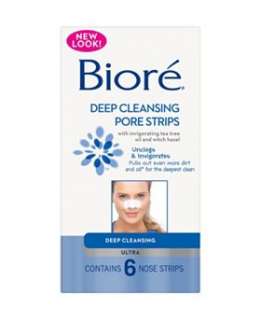 Bioré Ultra Deep Cleansing Pore Strips 6 Nose Strips   Boots