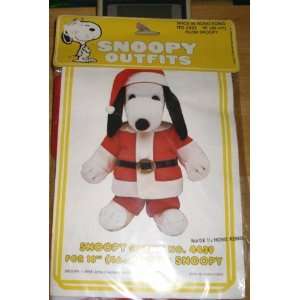  Peanuts Santa Claus Outfit for Snoopy 18 Plush Toys 