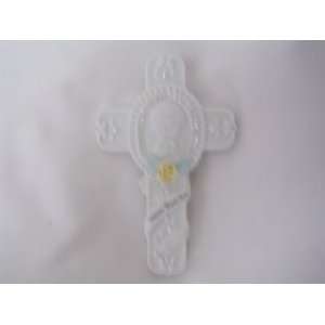 Precious Moments Christening Baby Cross Hanging Ornament  