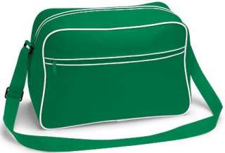 BagBase ® Retro Shoulder Bag weiss schwarz